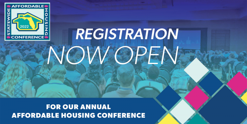 Poster for annual affordable housing conference