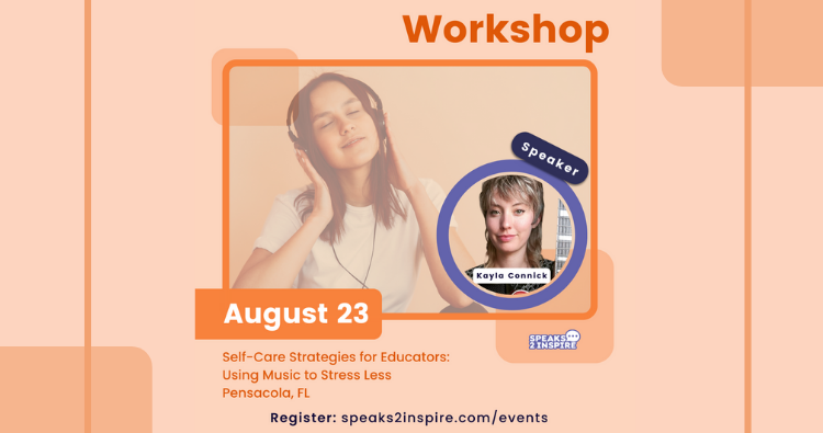 Speaks2Inspire Event August 23 - Stress Less Workshop