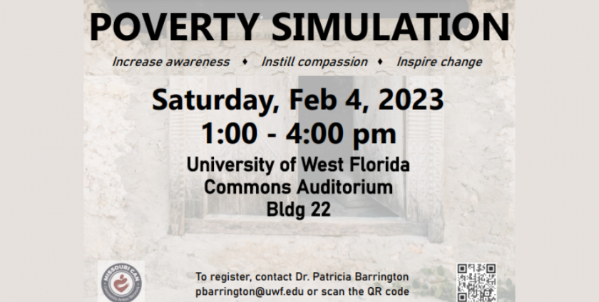 Poverty Simulation on 4 Feb 2023 at the University of West Florida